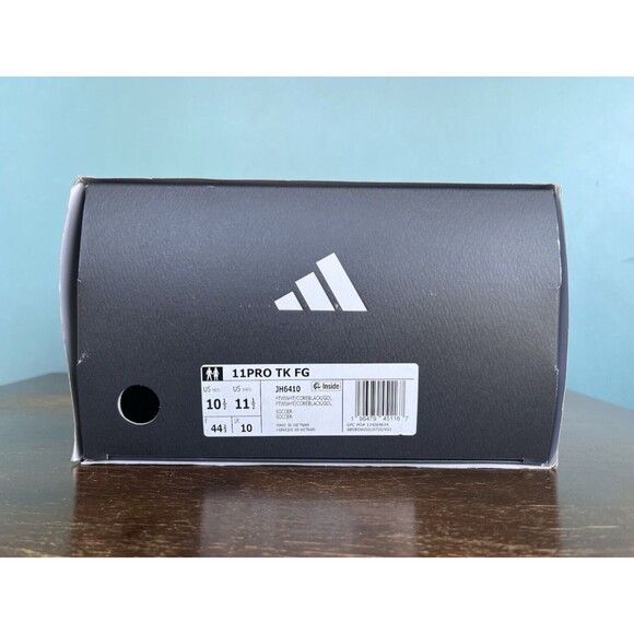 Adidas 11PRO FG TK Toni Kroos White/Gold Soccer Cleats Men's Size 10.5 JH6410 - Picture 14 of 14